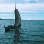 Vikings sailed farther from land Scandinavia Boat at sea. Photo Credits: Greer Jarrett