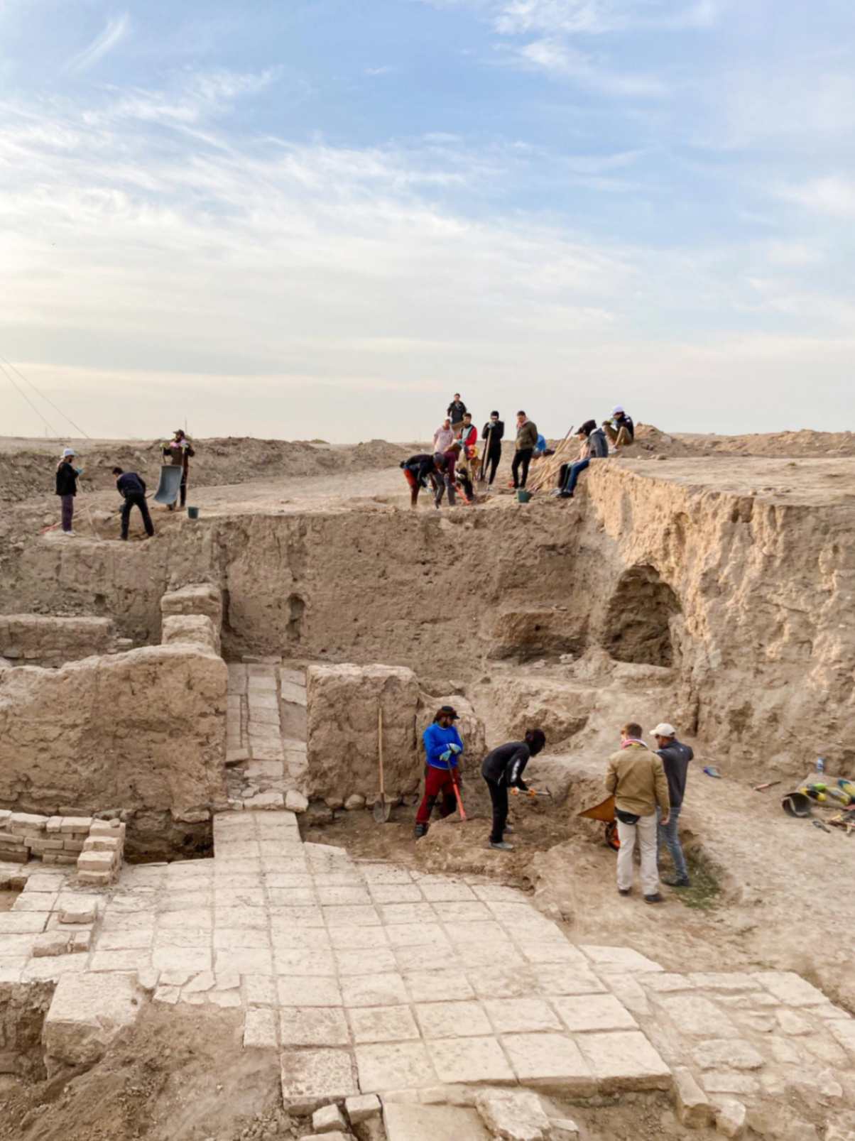 Heidelberg excavation work in ancient Ninive | © Schmitt