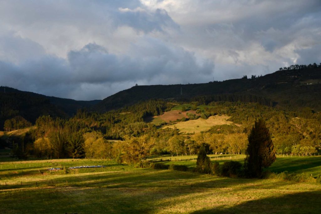 Panoramic view of the Altiplano, the high plains around Bogotá. Photo Credits: William Usaquen/Universidad Nacional de Colombia