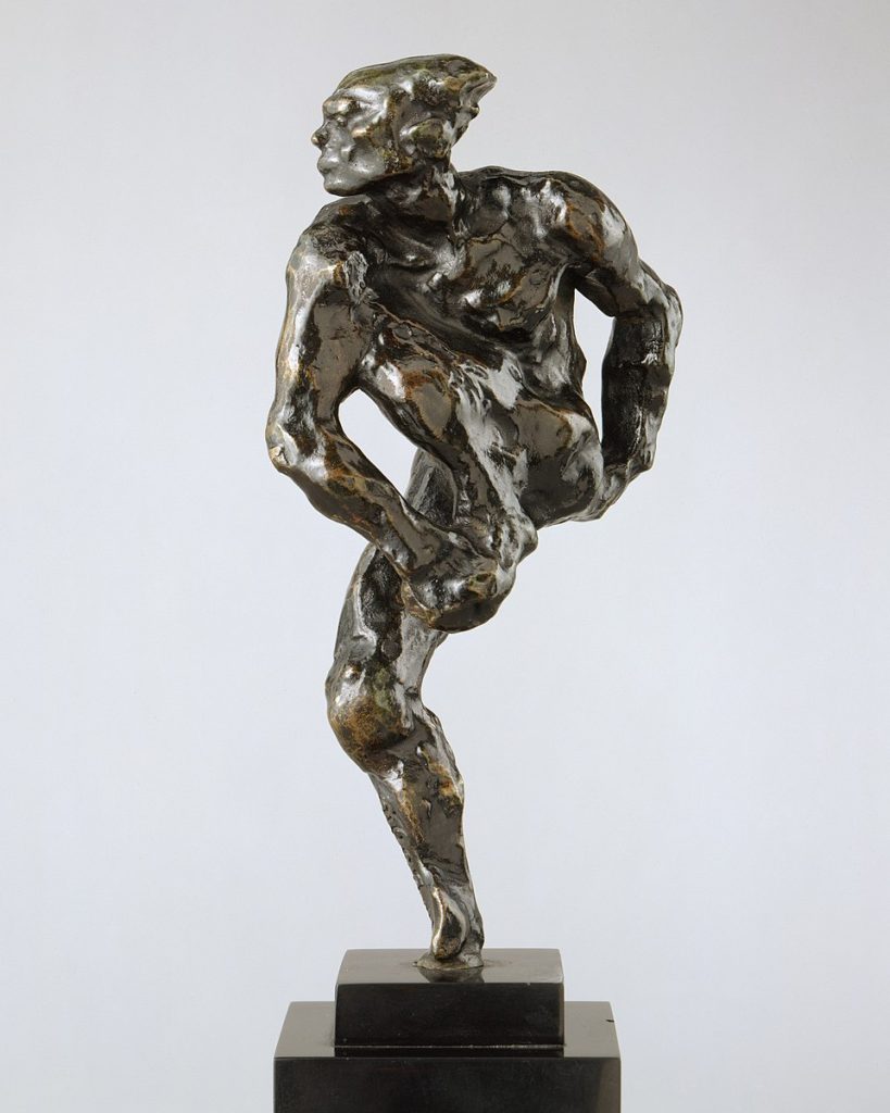 il ballerino in una scultura di Auguste Rodin (MET, 1991.446). Foto dal Metropolitan Museum of Art, CC0