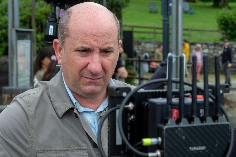 Antonio Albanese sul set del film Qui non succede niente - Foto di Claudio Iannone