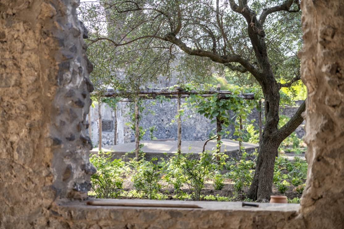 Casa del Giardino di Ercole, “casa del profumiere”: ricostruzione