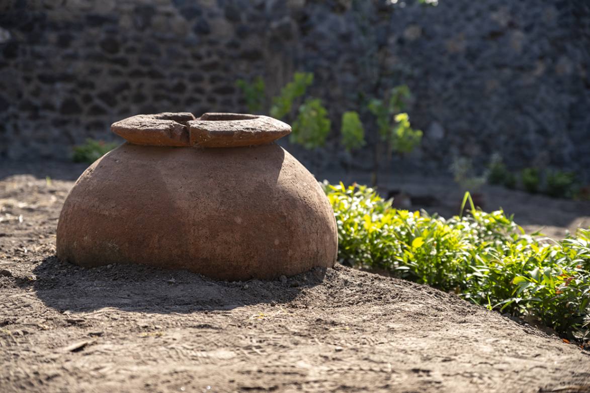 Casa del Giardino di Ercole, “casa del profumiere”: ricostruzione