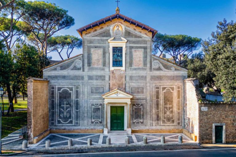 Chiesa dei Santi Nereo e Achilleo restauro della facciata Restauro