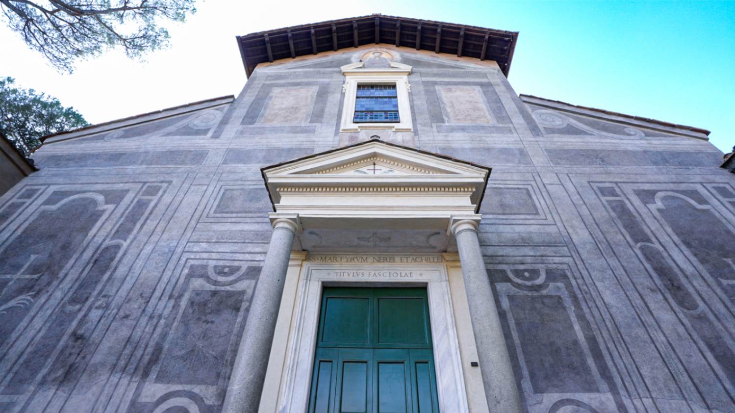 Chiesa dei Santi Nereo e Achilleo restauro della facciata Restauro