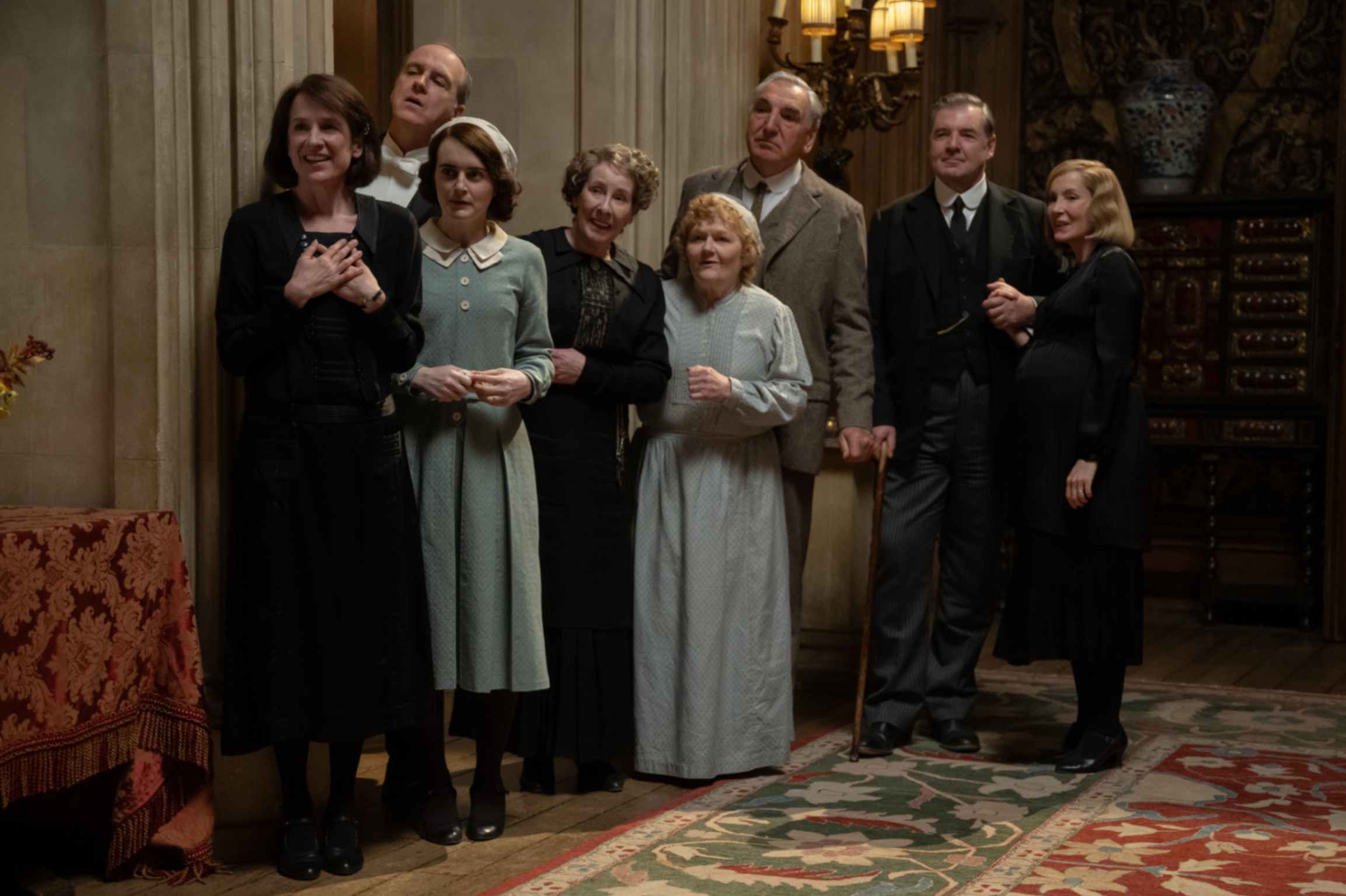 una scena da Downton Abbey - Il Gran Finale, film di Simon Curtis