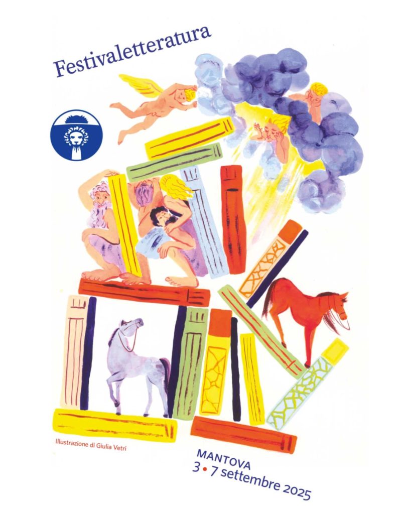 il poster di Festivaletteratura Mantova – 29ª edizione – 3-7 settembre 2025