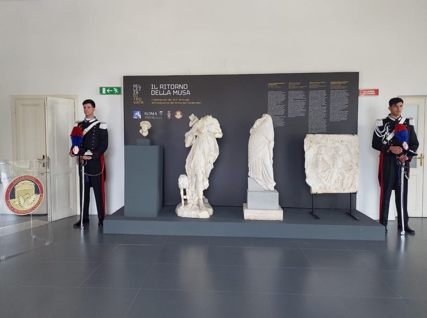 Il ritorno della Musa mostra