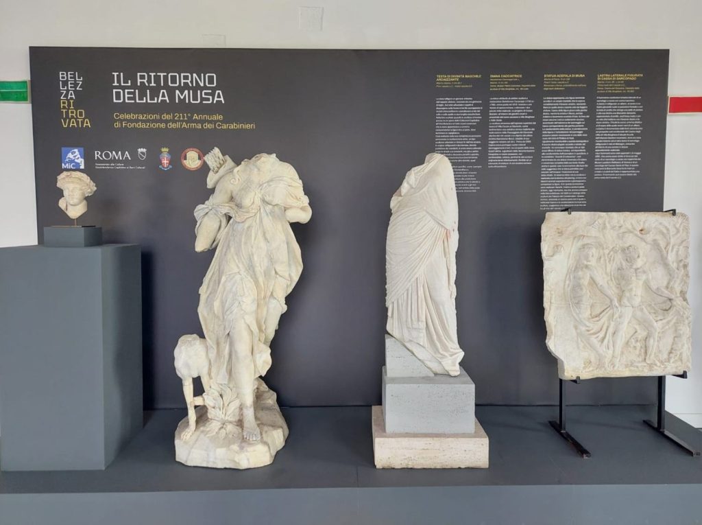 Il ritorno della Musa mostra Carabinieri