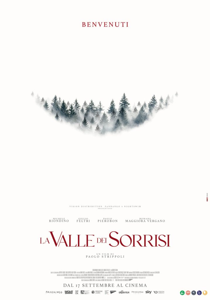 il teaser poster del film La Valle dei Sorrisi, per la regia di Paolo Strippoli