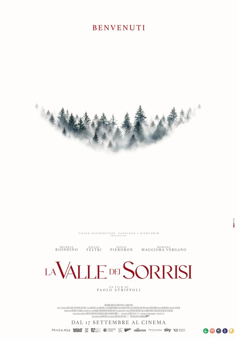 il teaser poster del film La Valle dei Sorrisi, per la regia di Paolo Strippoli 