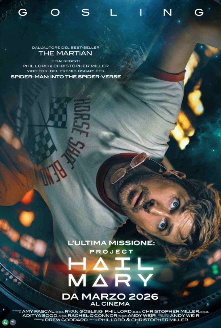 il poster del film L’ultima missione: Project Hail Mary, film di Phil Lord e Christopher Miller