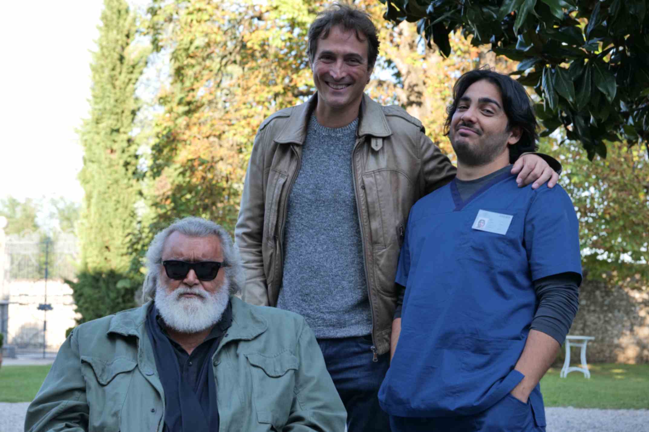 una immagine dal set del film Esprimi un desiderio, per la regia di Volfango De Biasi