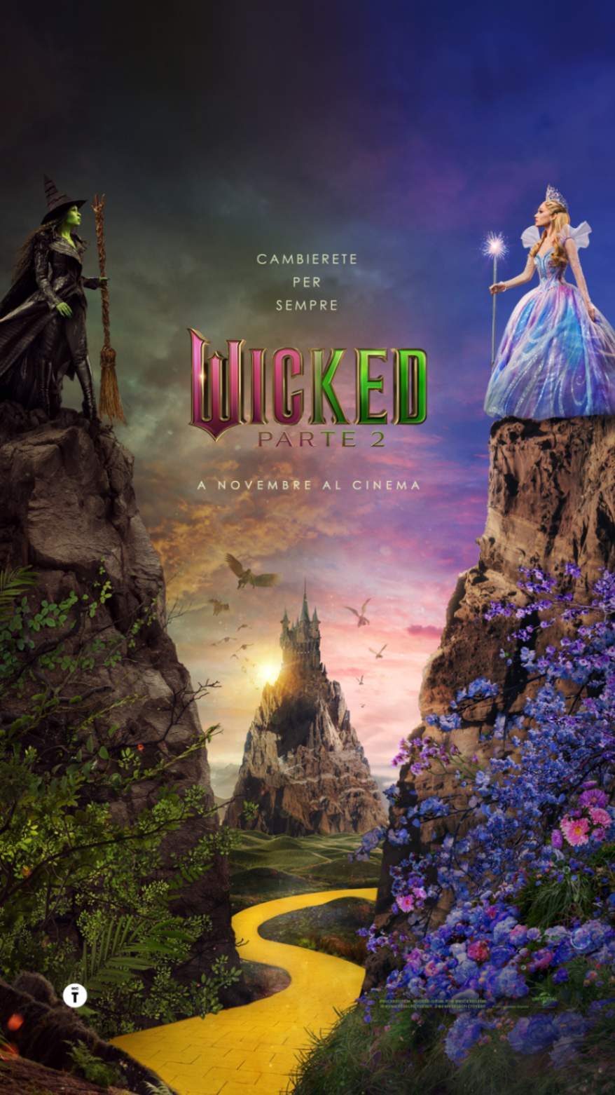 Wicked - Parte 2, film di Jon M. Chu teaser poster