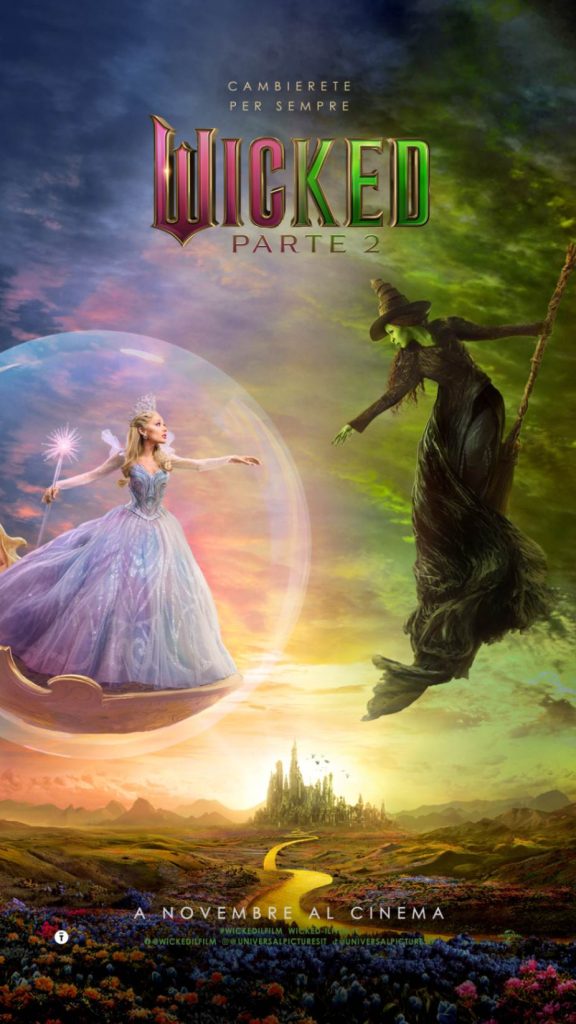 Wicked - Parte 2, film di Jon M. Chu manifesto