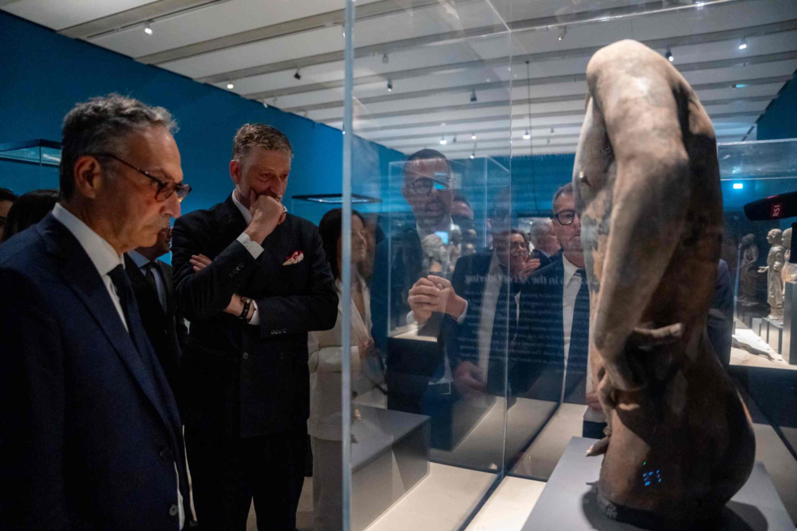 presentazione della mostra sui Bronzi di San Casciano a Berlino