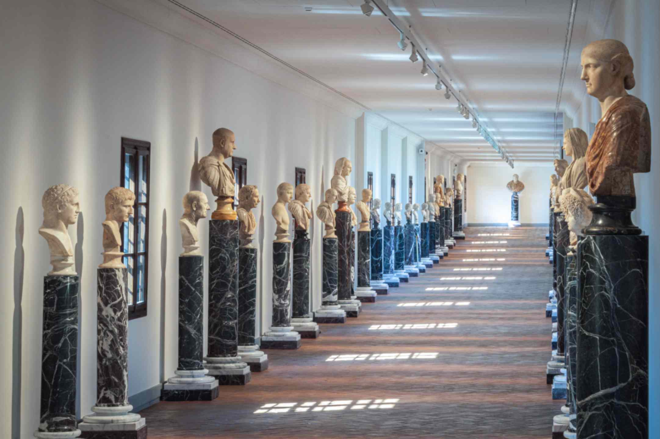 Corridoio Vasariano busti epoca romana
