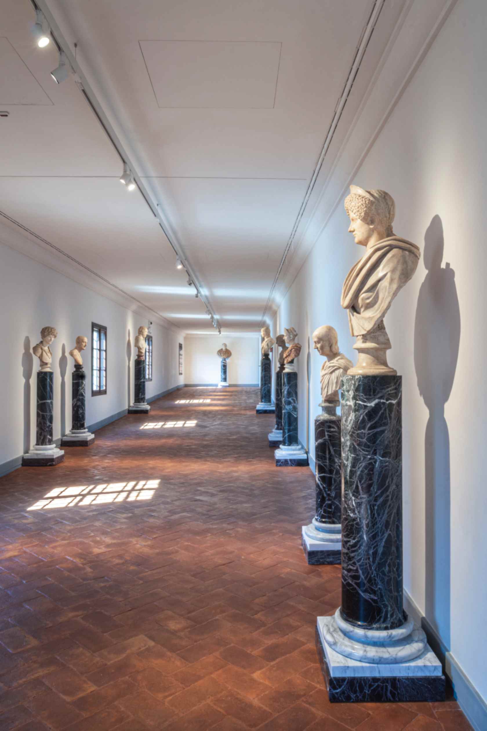 Corridoio Vasariano busti epoca romana