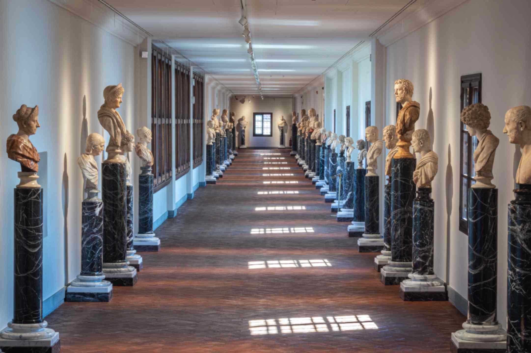 Corridoio Vasariano busti epoca romana