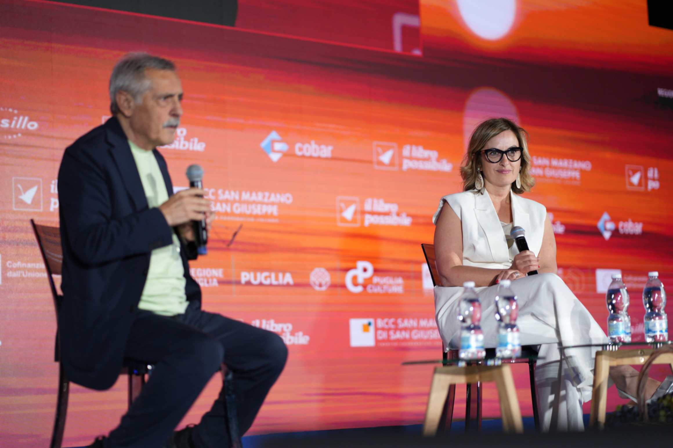 Enzo Magistà e Laura Mongiello