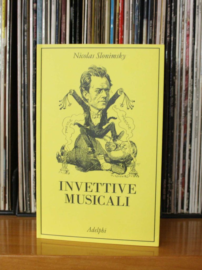 la copertina del libro tra gli album di musica