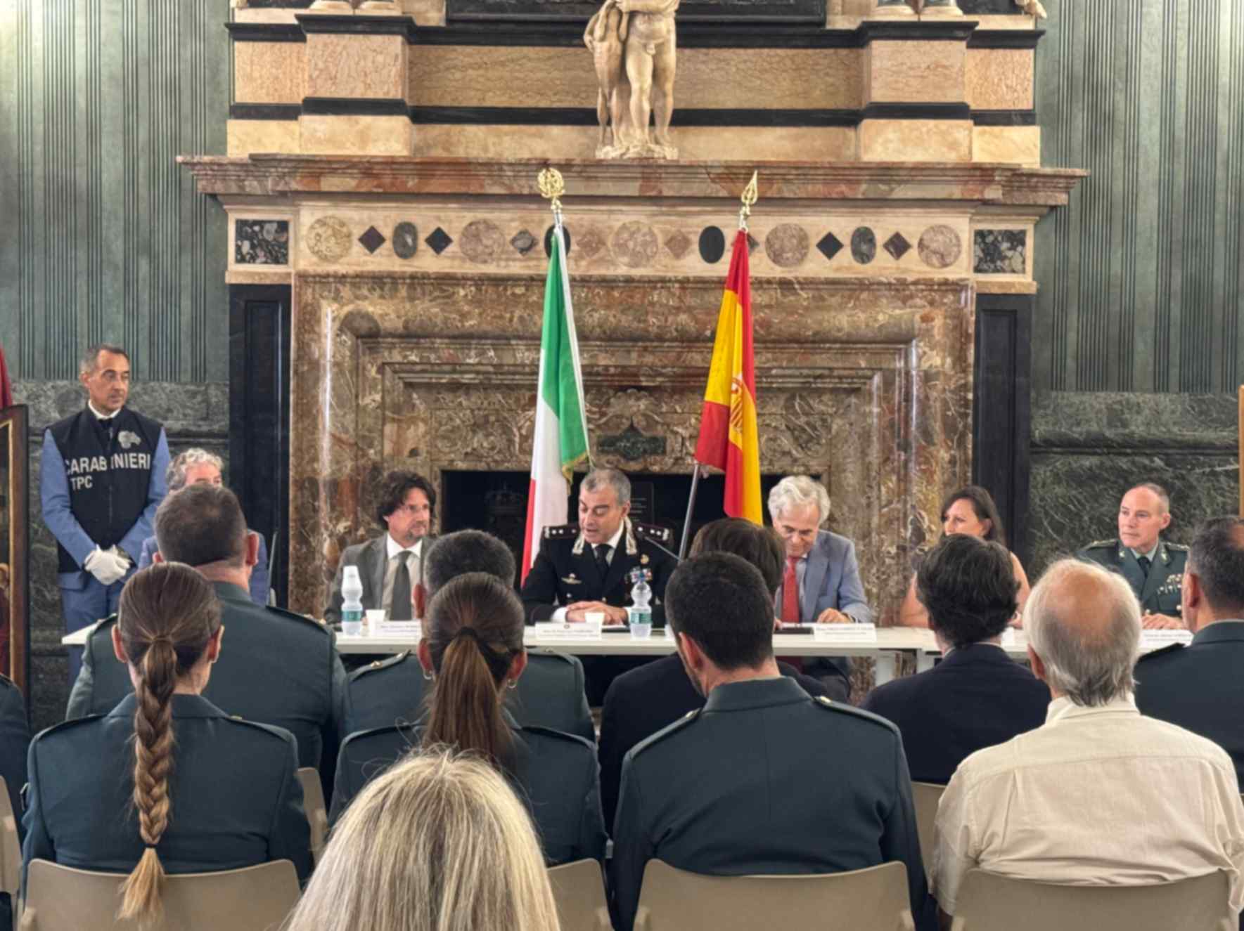 Carabinieri restituiscono alla Spagna un Retablo, proveniente da Marbella, del XVI secolo