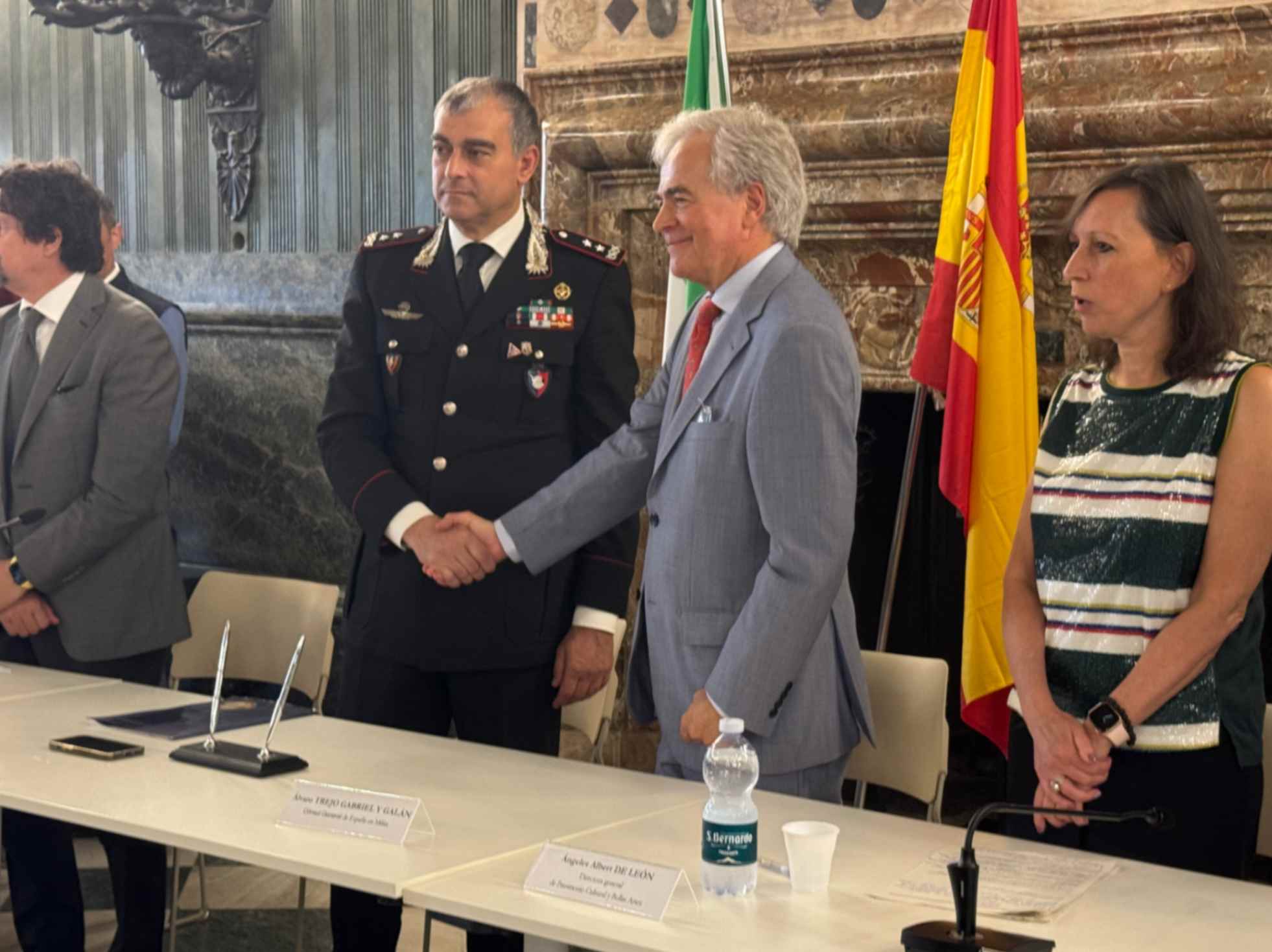 Carabinieri restituiscono alla Spagna un Retablo, proveniente da Marbella, del XVI secolo