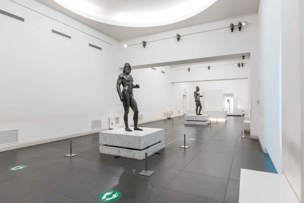 una sala del Museo Archeologico Nazionale di Reggio Calabria