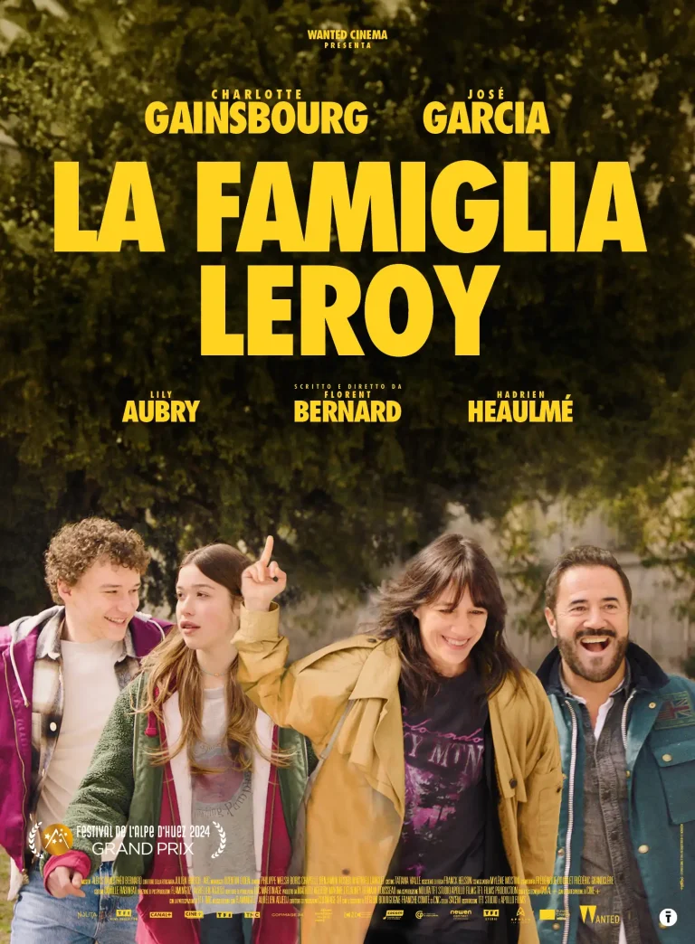 il poster del film La famiglia Leroy, regia di Florent Bernard