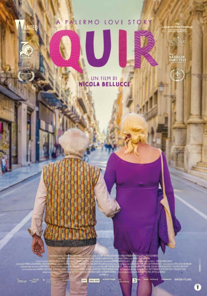 il poster di Quir - A Palermo Love Story, film documentario di Nicola Bellucci
