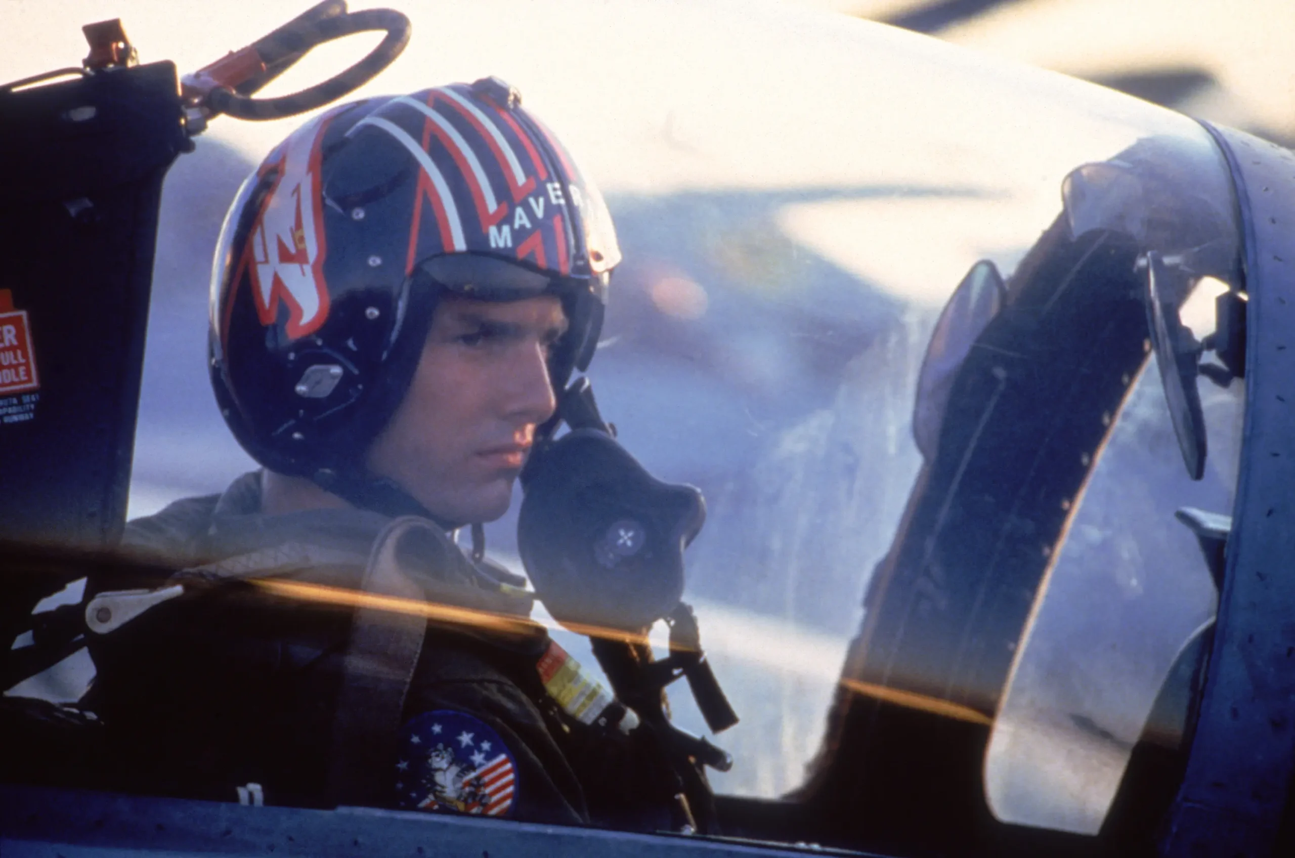 una scena dal film Top Gun