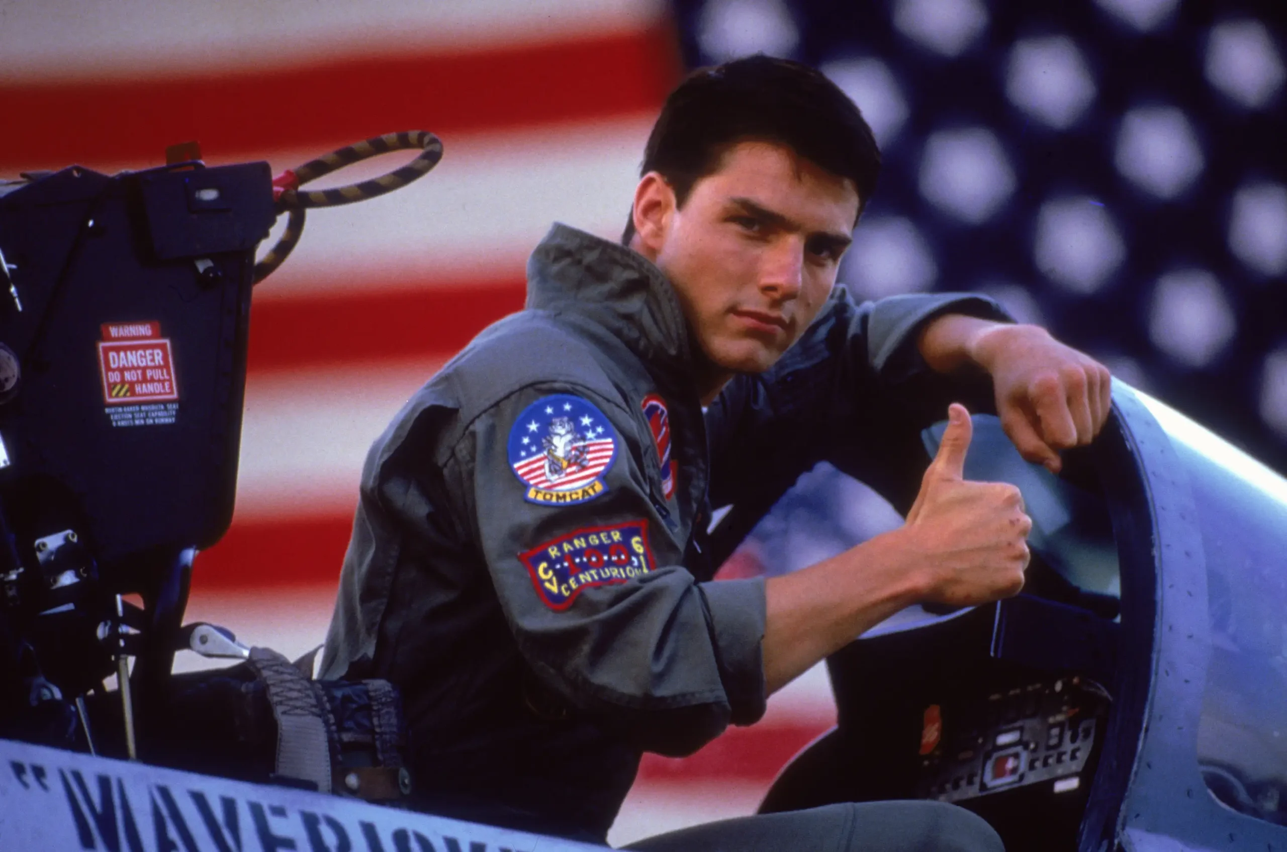 una scena dal film Top Gun