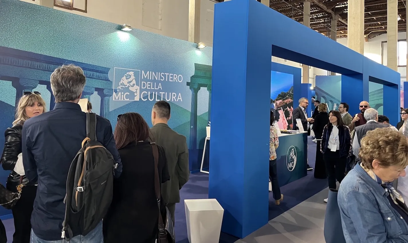 lo stand del Ministero della Cultura