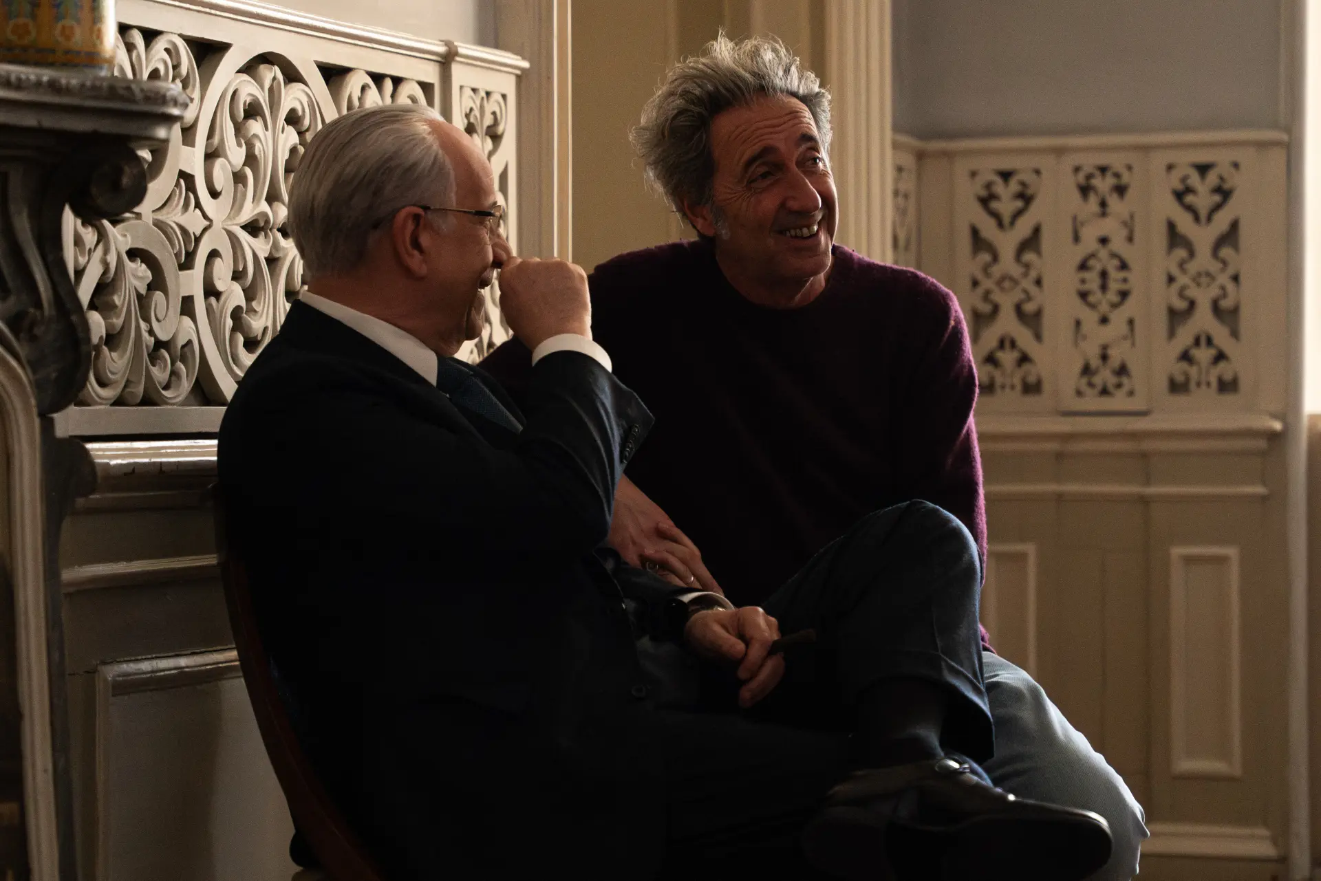 Toni Servillo e Paolo Sorrentino - foto © Andrea Pirrello