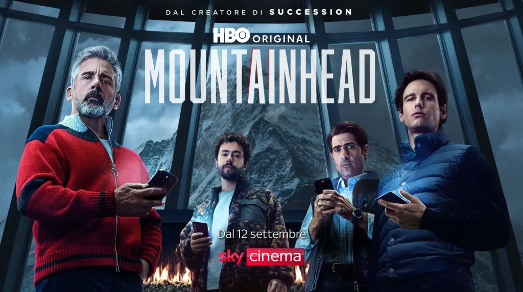 il banner di Mountainhead, film di Jesse Armstrong