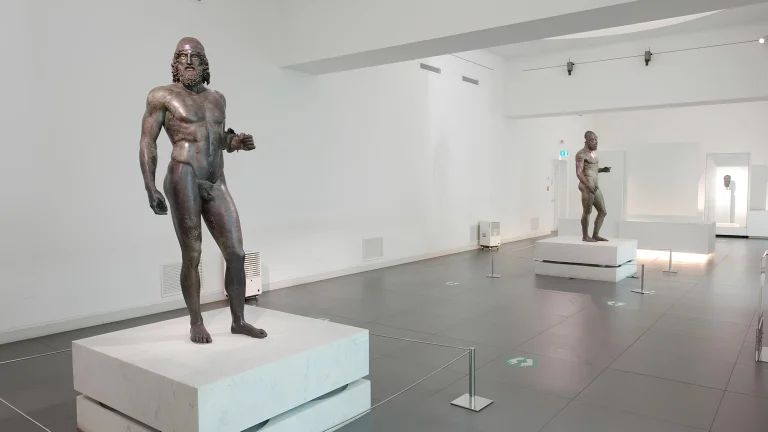 I Bronzi di Riace al Museo archeologico nazionale di Reggio Calabria