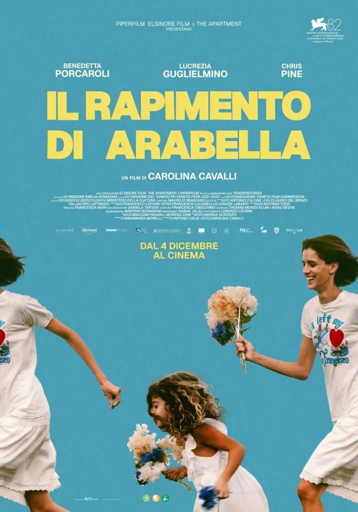 il poster del film Il rapimento di Arabella, opera seconda di Carolina Cavalli