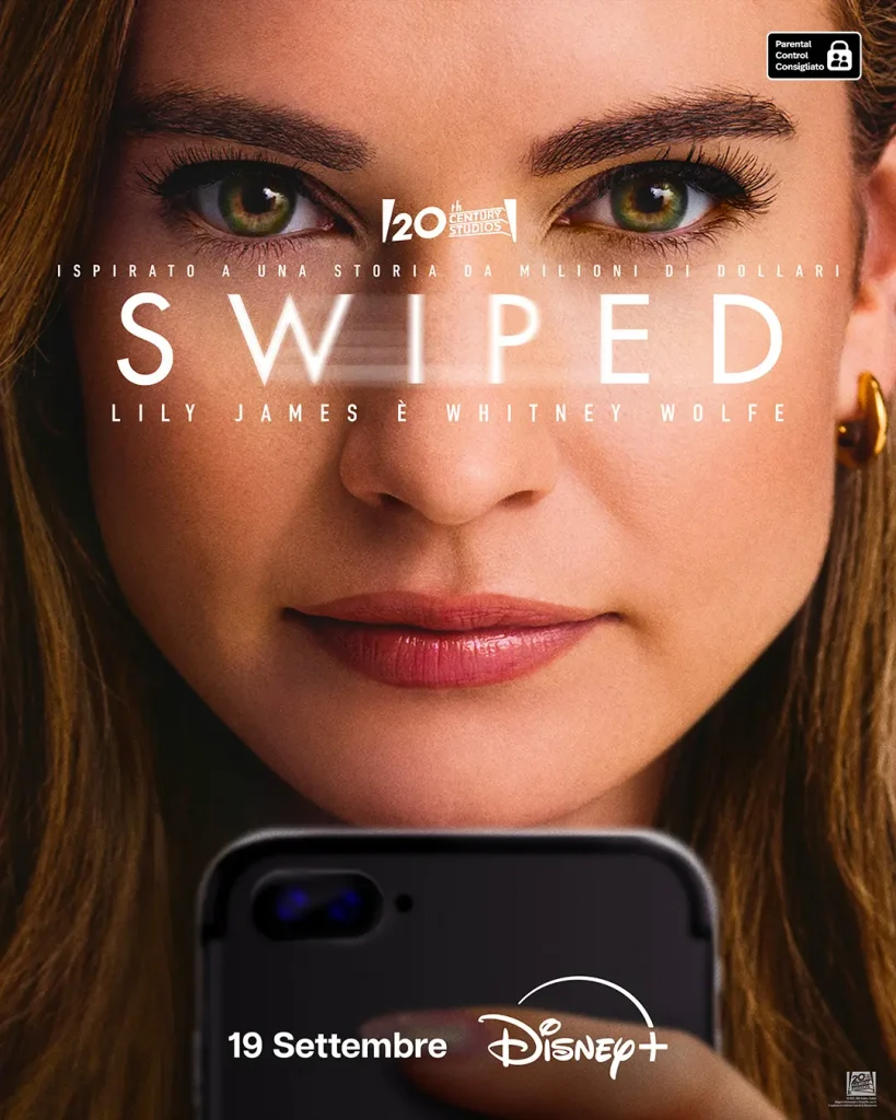 il teaser poster di Swiped, film di Rachel Lee Goldenberg