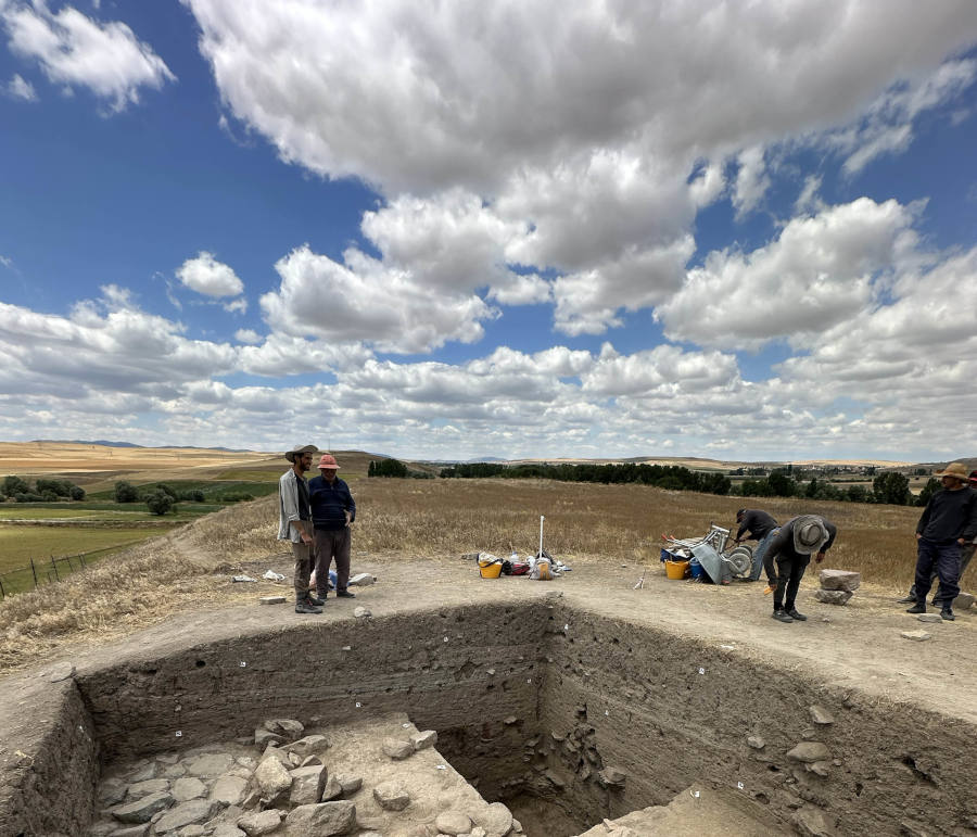 Struttura Circolare degli infanti a Uşaklı Höyük