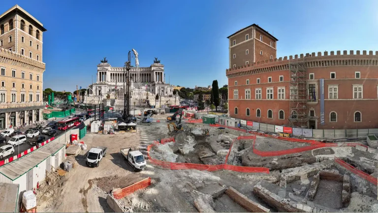 Venezia Metro C vista dal drone