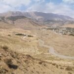 The view of the Surkhandarya Valley where Toda Cave is located in southern Uzbekistan. Photo Credits: Robert Spengler