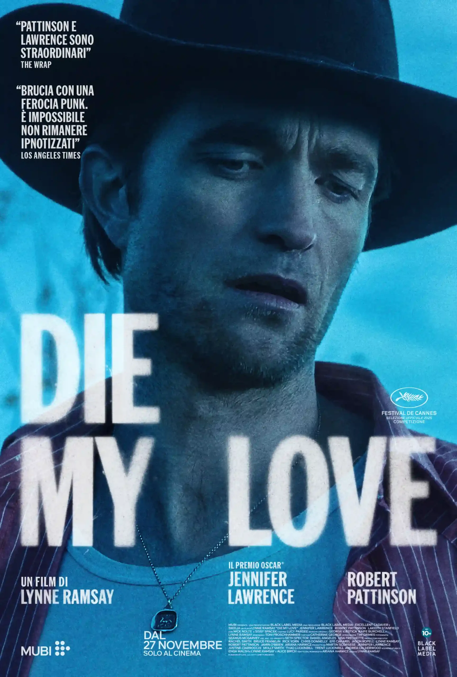 una delle due versioni del poster del film Die My Love, regia di Lynne Ramsay
