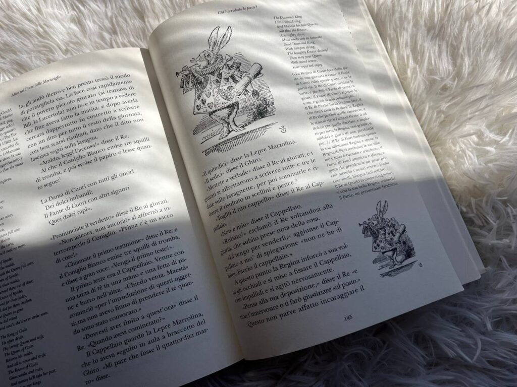 una pagina dal libro