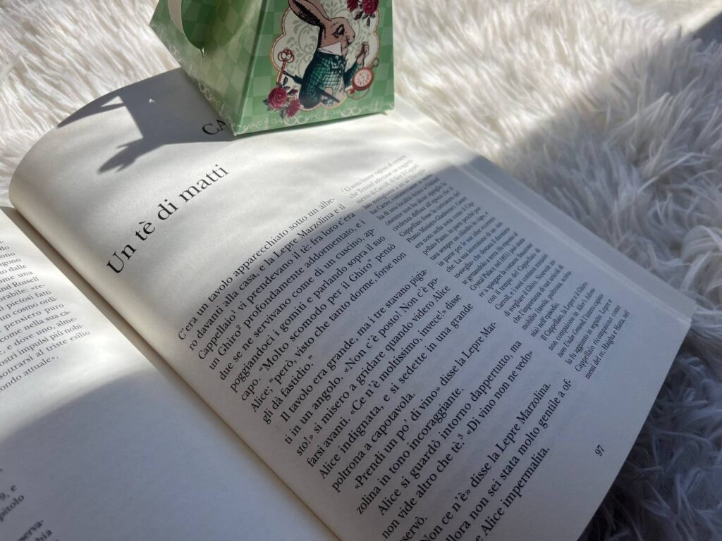 una pagina dal libro