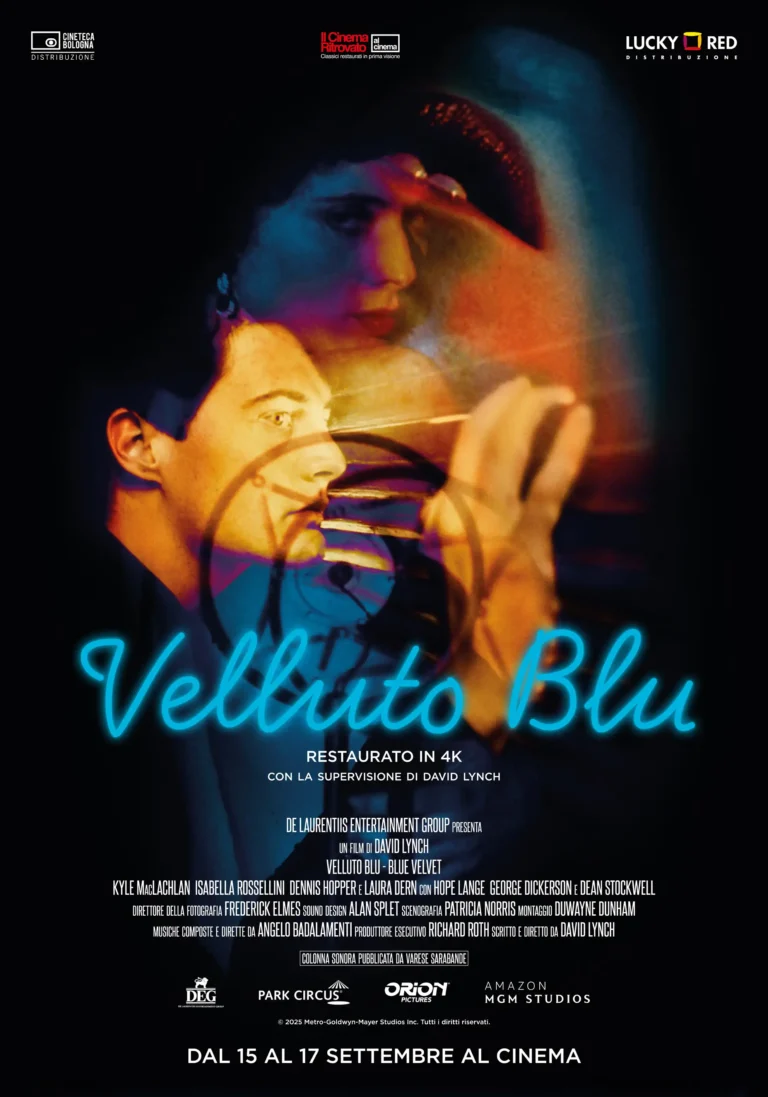 Velluto blu, film di David Lynch il poster del film Velluto blu, regia di David Lynch