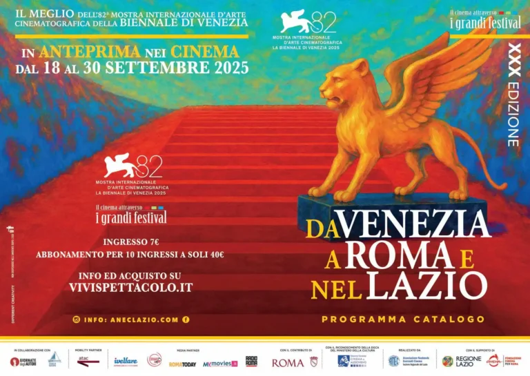 I Grandi Festival: Da Venezia a Roma e nel Lazio – XXX edizione il banner della XXX edizione de I GRANDI FESTIVAL Da Venezia a Roma e nel Lazio
