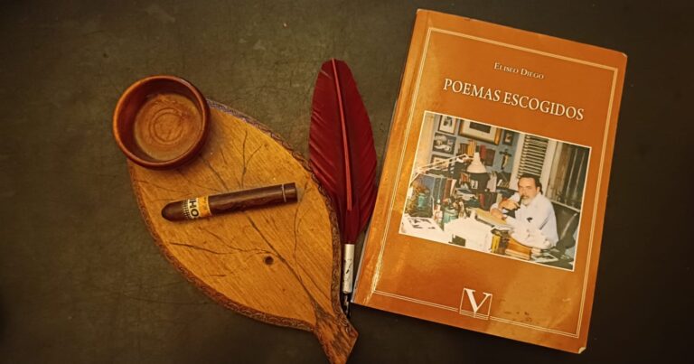 il libro Poemas escogidos di Eliseo Diego, edito da Verbum (2015). Foto di Yuleisy Cruz Lezcano
