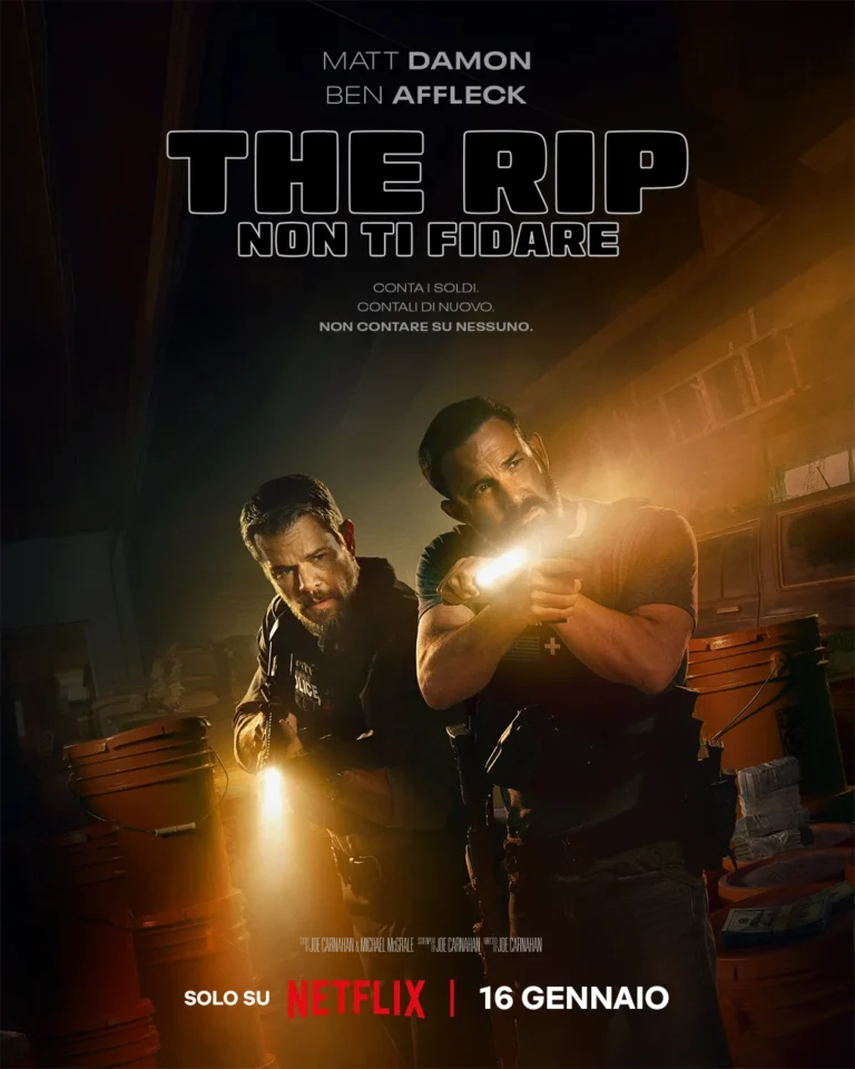 il poster del film The Rip - Non ti fidare, regia di Joe Carnahan
