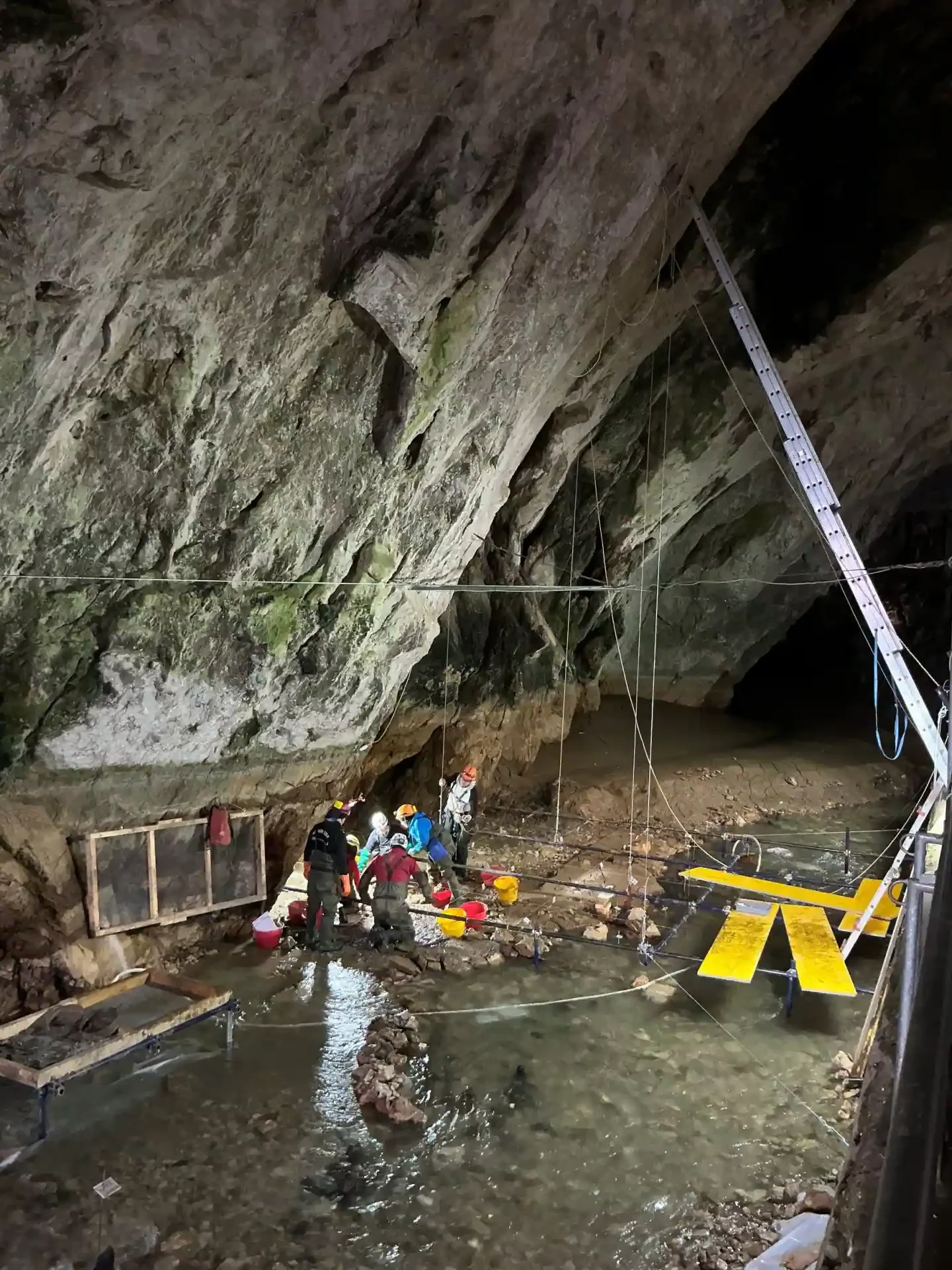 Il cantiere di scavo archeologico