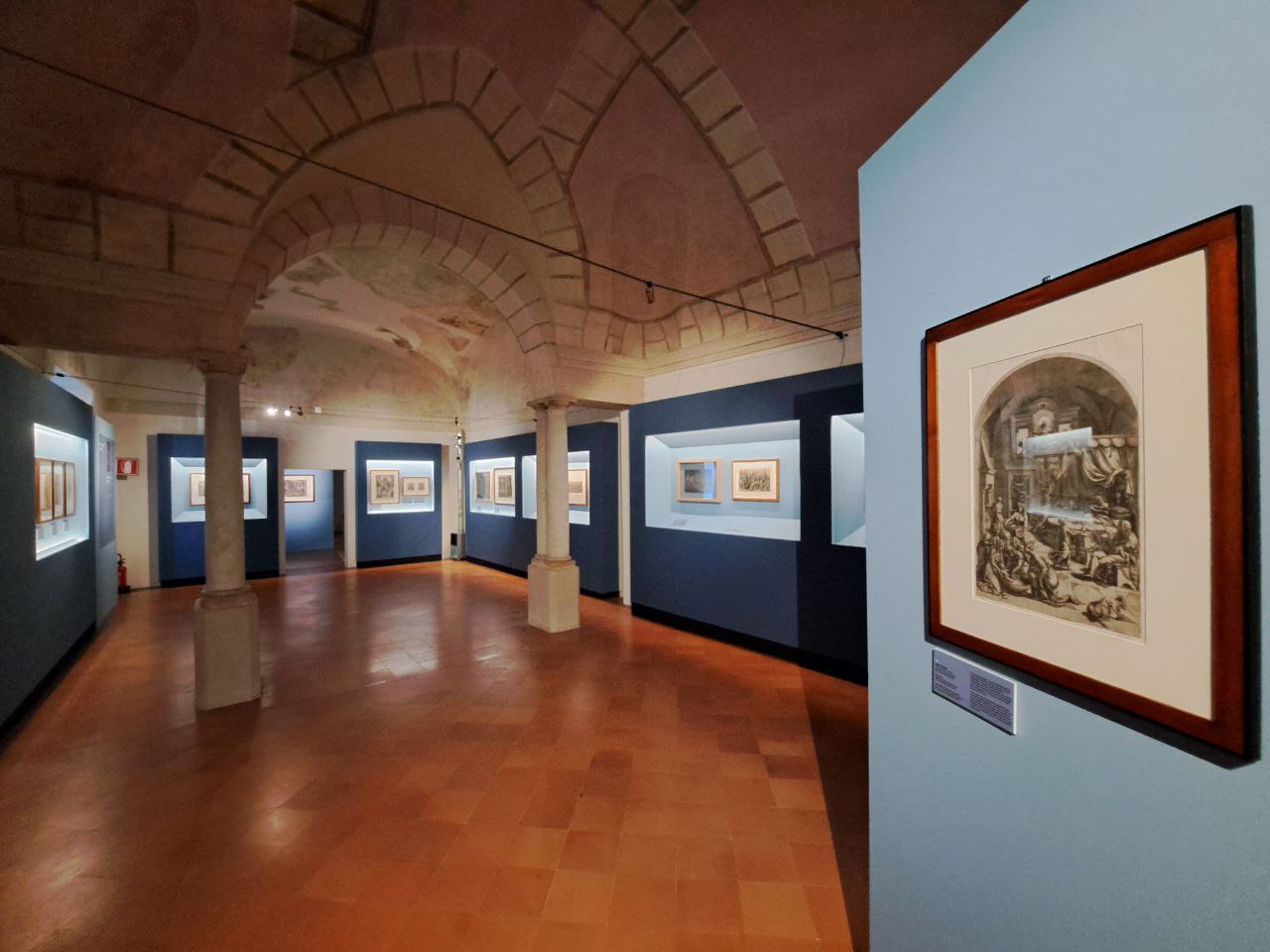 allestimenti a Palazzo Ducale della mostra Diana Scultori, "intagliatrice rara" - Un'artista tra Mantova e Roma nel Cinquecento